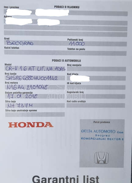 Honda CR-V 