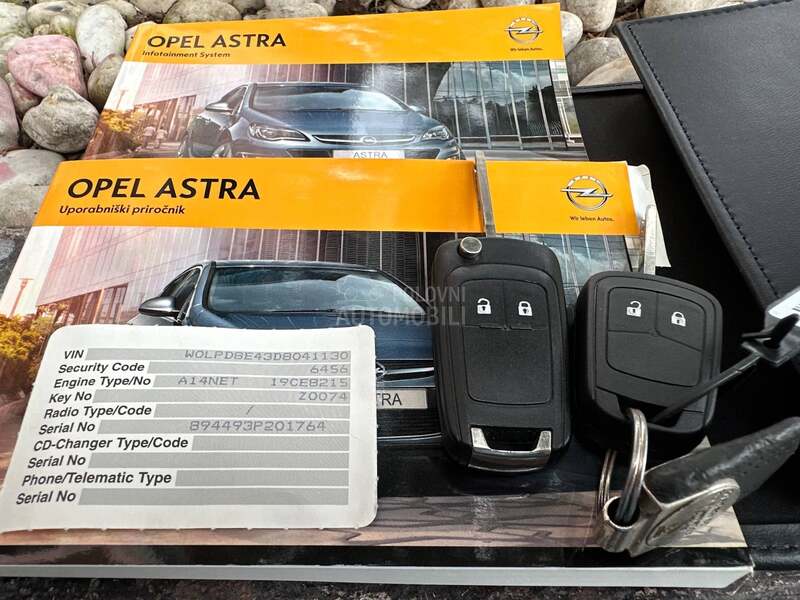 Opel Astra J 1.4 16V L.P.G