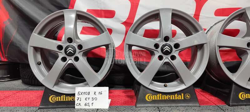 Aluminijumske felne  16" 5 x 108
