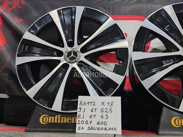 Aluminijumske felne  18" 5 x 112