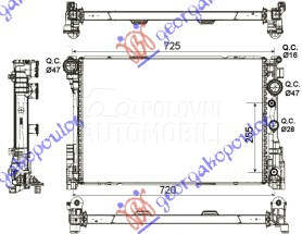 HLADNJAK MOTORA 3.0/3.5 BENZIN
