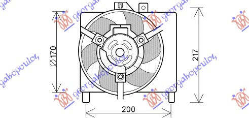 VENTILATOR INTERKULERA (BENZIN