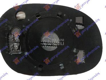 STAKLO RETROVIZORA SA GREJACEM za Peugeot 1007 od 2005. do 2009. god.