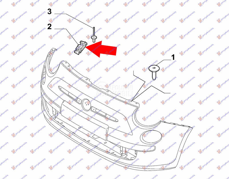 NOSAC PREDNJEG BRANIKA BOCNI P