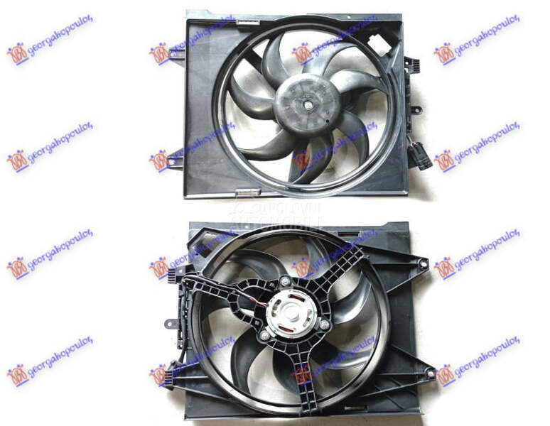 VENTILATOR KOMPLET (BENZIN-DIZ
