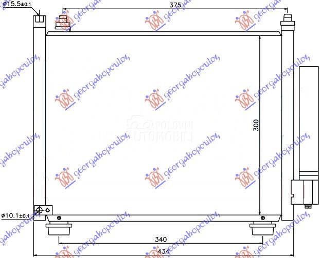 HLADNJAK KLIME 1.3 DDiS (385x3