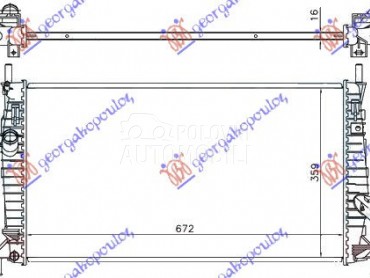 HLADNJAK MOTORA ZA SVE MODELE za Volvo C70 od 2010. do 2025. god.
