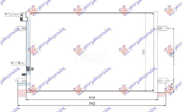HLADNJAK KLIME 3.0 TFSI/3.2/4.