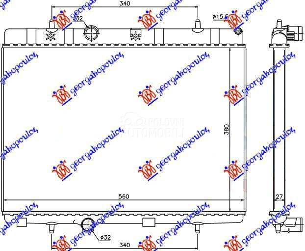 HLADNJAK MOTORA BENZIN/DIZEL (