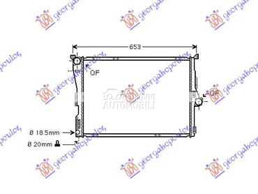 HLADNJAK MOTORA ZA SVE MODELE za BMW X1 od 2009. do 2013. god.