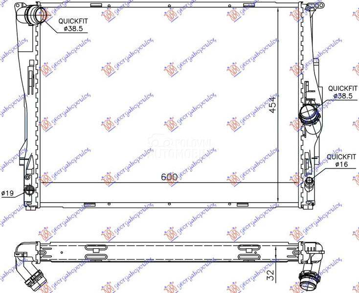 HLADNJAK MOTORA ZA SVE MODELE