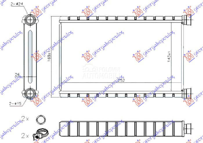 GREJAC KABINE (143x250x26) (TI