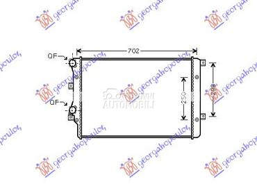 HLADNJAK MOTORA 1.4 TSi BENZIN za Volkswagen Caddy od 2015. do 2020. god.