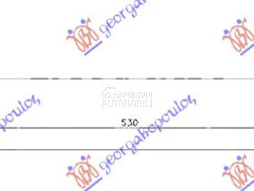HLADNJAK INTERKULERA 1.5 dCi D za Dacia Sandero od 2008. do 2012. god.