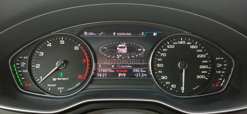Audi A5 2.0 170 G-TRON metan