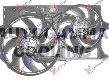 VENTILATOR (DUPLI) KOMPLET (BE za Peugeot Expert od 2004. do 2007. god.