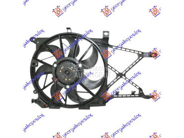 VENTILATOR HLADNJAKA KOMPLET ( za Opel Zafira od 2005. do 2012. god.