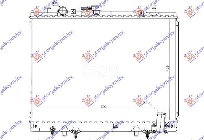 HLADNJAK MOTORA 2.5 DIZEL (AUT