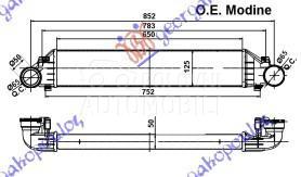 HLADNJAK INTERKULERA BENZIN-DI