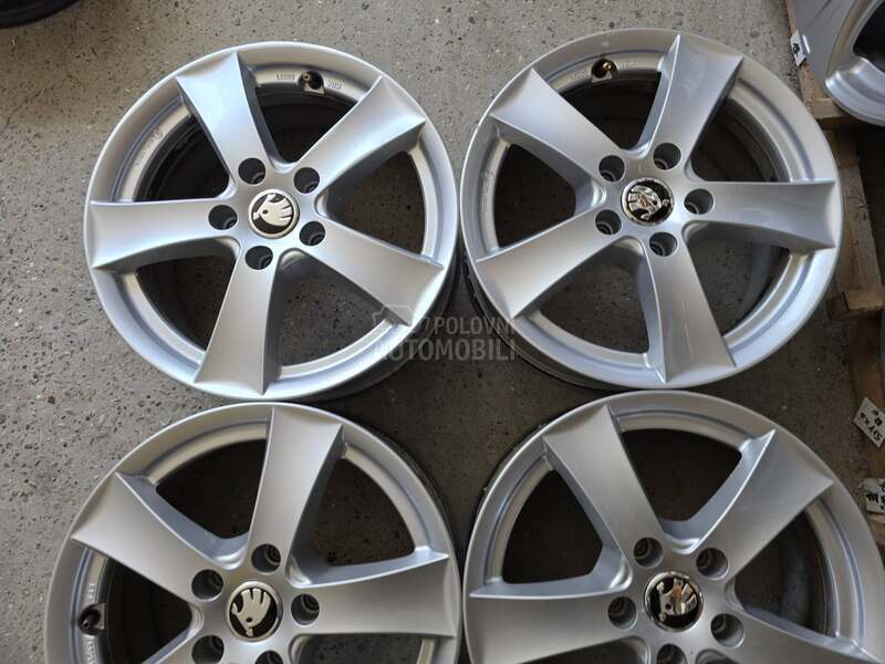 Aluminijumske felne wv , skoda 16" 5 x 112