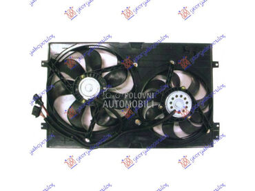 VENTILATOR HLADNJAKA (DUPLI) K za Volkswagen Bora od 1998. do 2005. god.