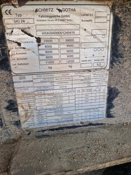 Schmitz SKI 24 SL 9.6