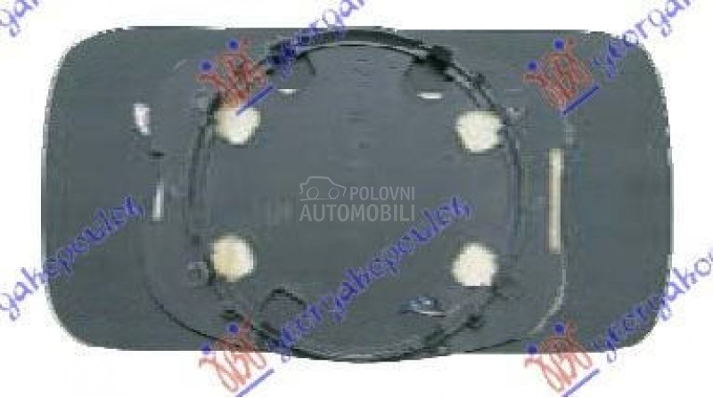 STAKLO RETROVIZORA PLAVO (KONV