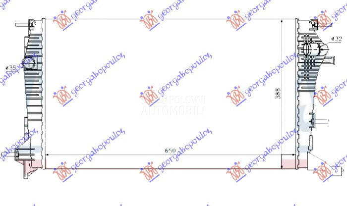 HLADNJAK MOTORA 2.0 16V TCE BE