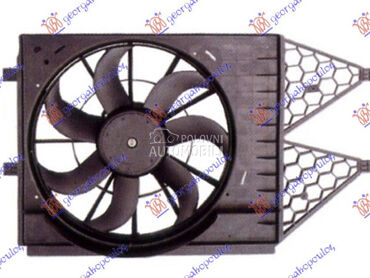 VENTILATOR KOMPLET (1.2/1.4TSI za Volkswagen Polo od 2009. do 2014. god.