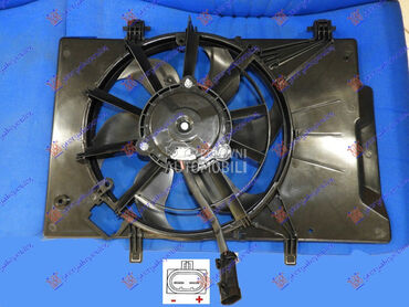 VENTILATOR KOMPLET (BENZIN/DIZ za Ford Fiesta od 2013. do 2017. god.