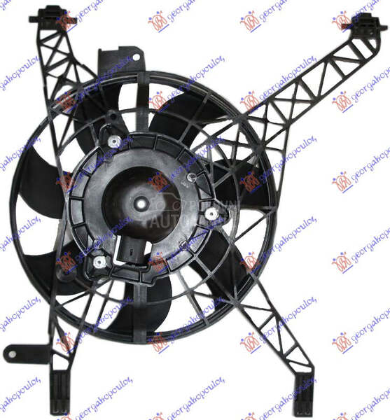 VENTILATOR KOMPLET (BENZIN/DIZ