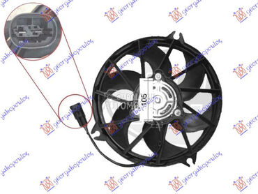 VENTILATOR KOMPLET (1.6/2.0 DI za Peugeot Expert od 2007. do 2016. god.