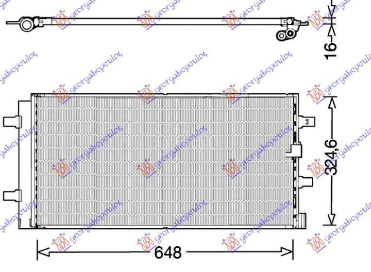 HLADNJAK KLIME BENZIN/DIZEL (6