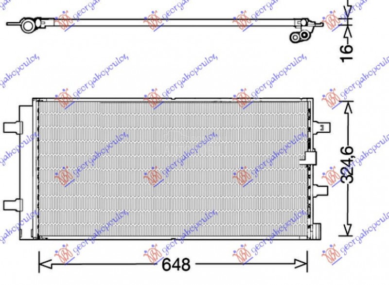 HLADNJAK KLIME BENZIN/DIZEL (6