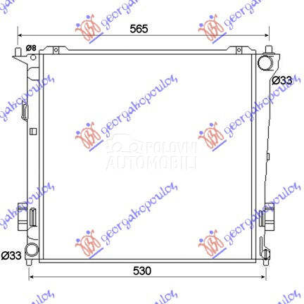 HLADNJAK MOTORA 1.6 CRDi DIZEL