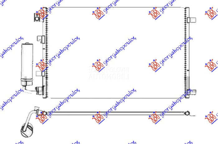 HLADNJAK KLIME 1.6 16V BENZIN