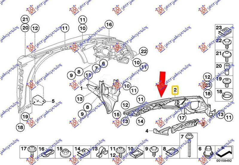 NOSAC PREDNJEG BRANIKA GORNJI