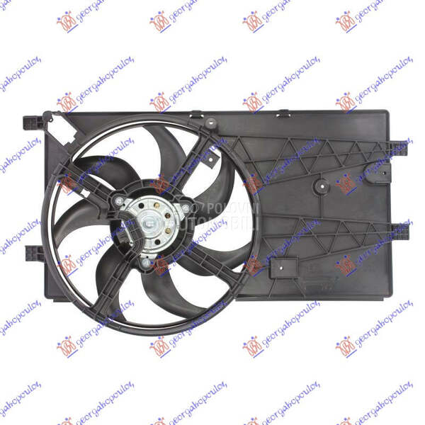 VENTILATOR KOMPLET (DIZEL) (-A