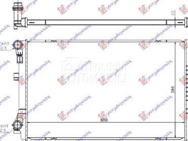 HLADNJAK MOTORA 1.0 TSi/1.2/1. za Škoda Karoq od 2017. do 2021. god.
