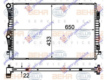 HLADNJAK MOTORA 1.4 TFSi BENZI za Volkswagen Golf 8 od 2024. do 2025. god.