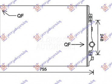 HLADNJAK MOTORA 2.0 TDi (135 K za Audi Q2 od 2016. do 2020. god.