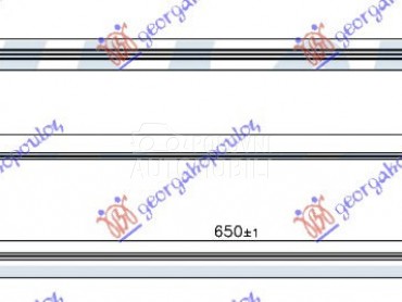 HLADNJAK MOTORA DODATNI 1.2 TF za Audi Q2 od 2016. do 2020. god.