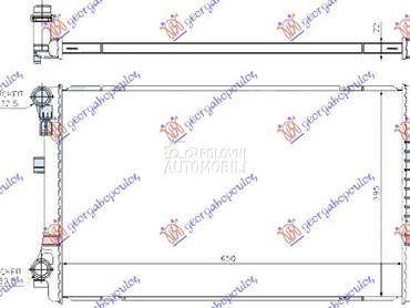HLADNJAK MOTORA 1.0 TSi/1.2/1. za Audi Q3 od 2019. do 2025. god.