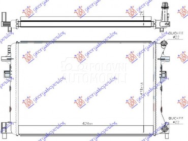 HLADNJAK MOTORA DODATNI BENZIN za Seat Leon od 2020. do 2025. god.