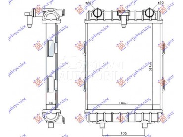 HLADNJAK MOTORA DODATNI 2.0 TF za Audi TT od 2018. do 2025. god.