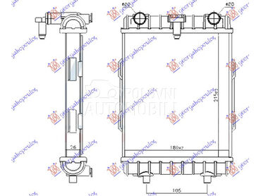 HLADNJAK MOTORA DODATNI 2.0 TF za Seat Leon od 2013. do 2017. god.