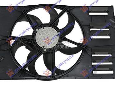 VENTILATOR KOMPLET (412mm) (40 za Volkswagen Golf Sportsvan od 2014. do 2018. god.