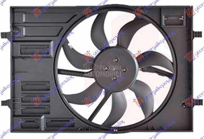 VENTILATOR KOMPLET (BENZIN/DIZ