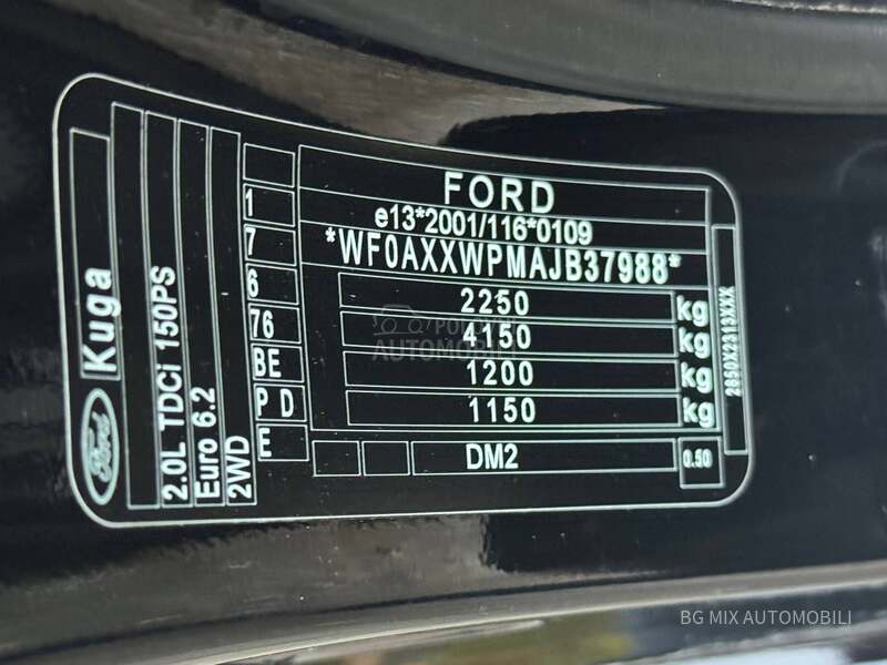 Ford Kuga 2.0d ST Line Black