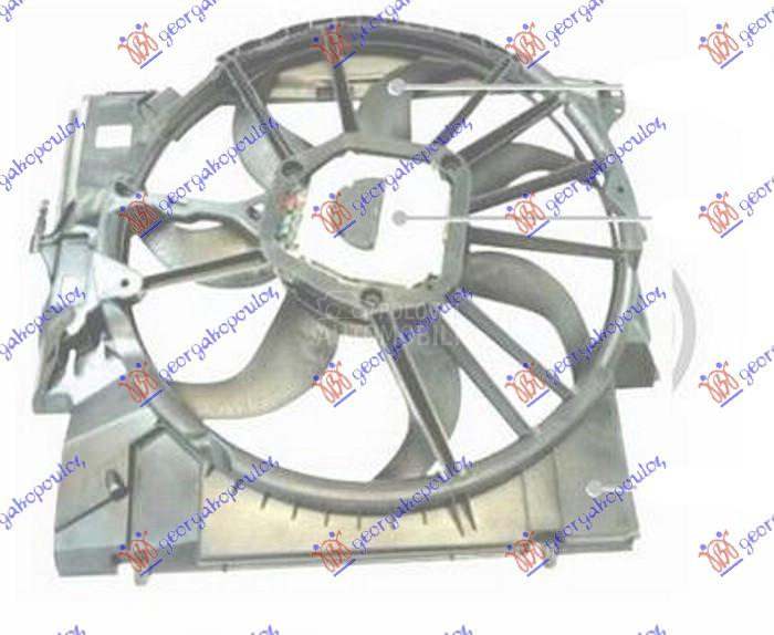 VENTILATOR KOMPLET (3.0 BENZIN